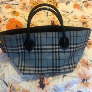 Burberry blue label mini handbag